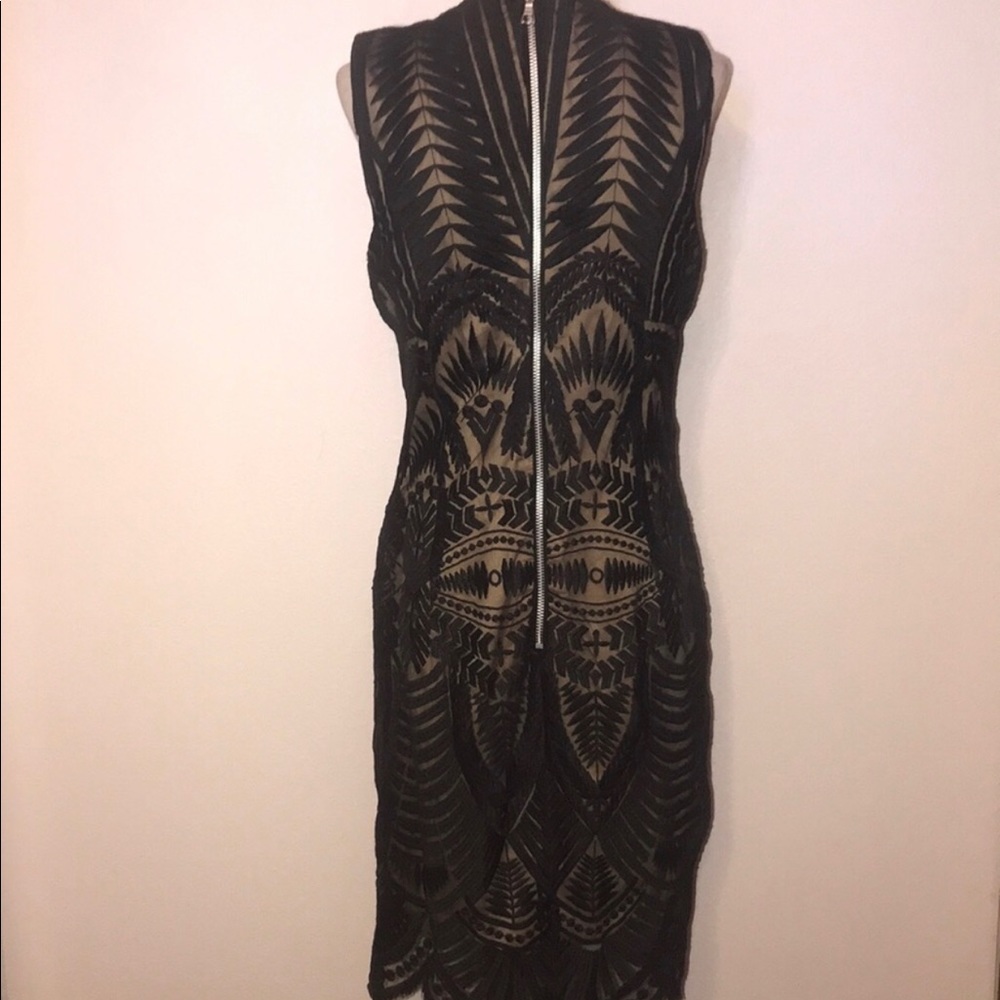 Bardot Embroidered Sheath Dress - Picture 6 of 8